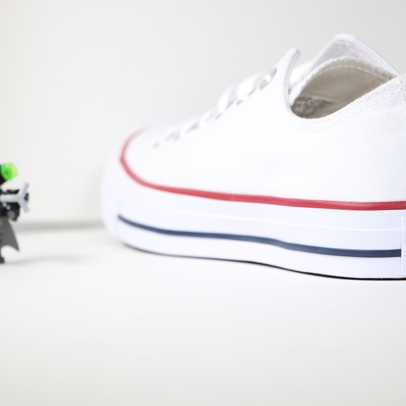 Converse Classic Optical White All Star Low Tops - Picture 3 of 7